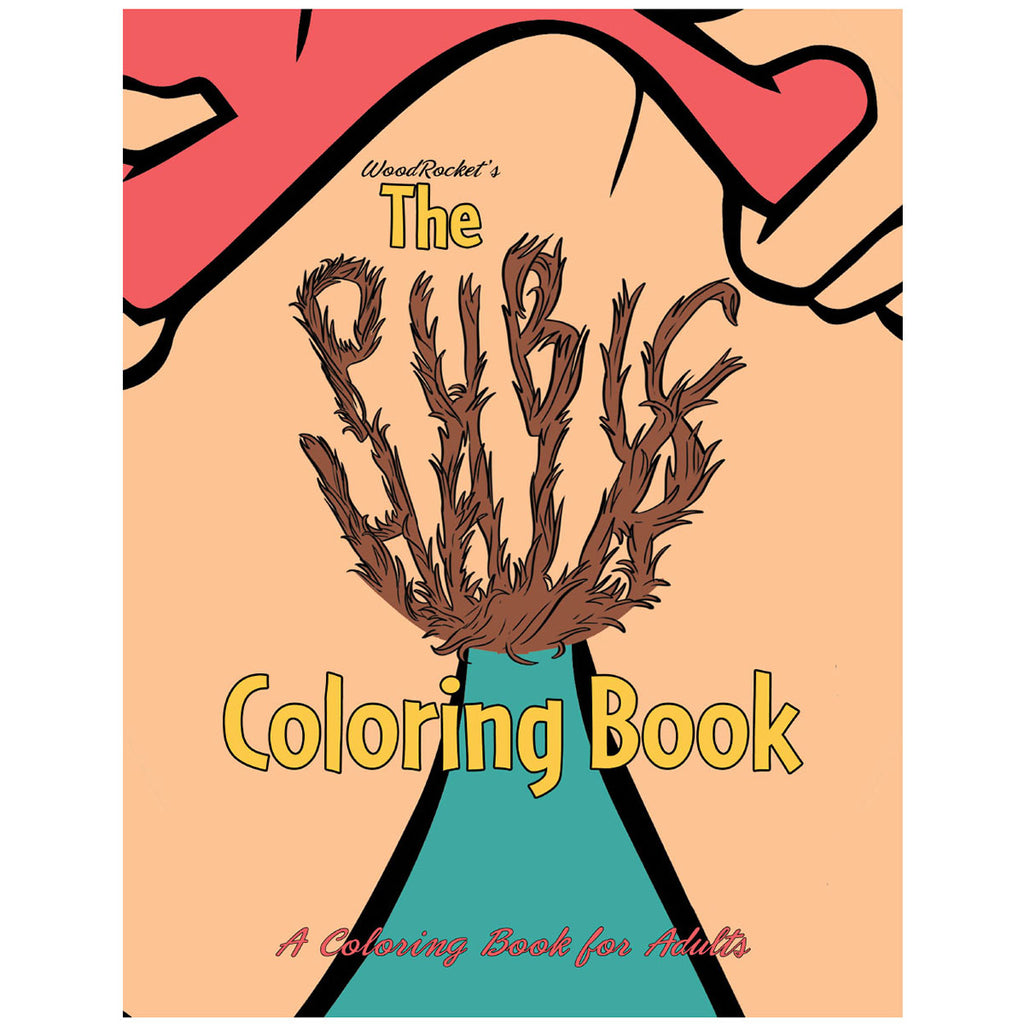 WoodRocket Pubic Hair Coloring Book - Casual Toys