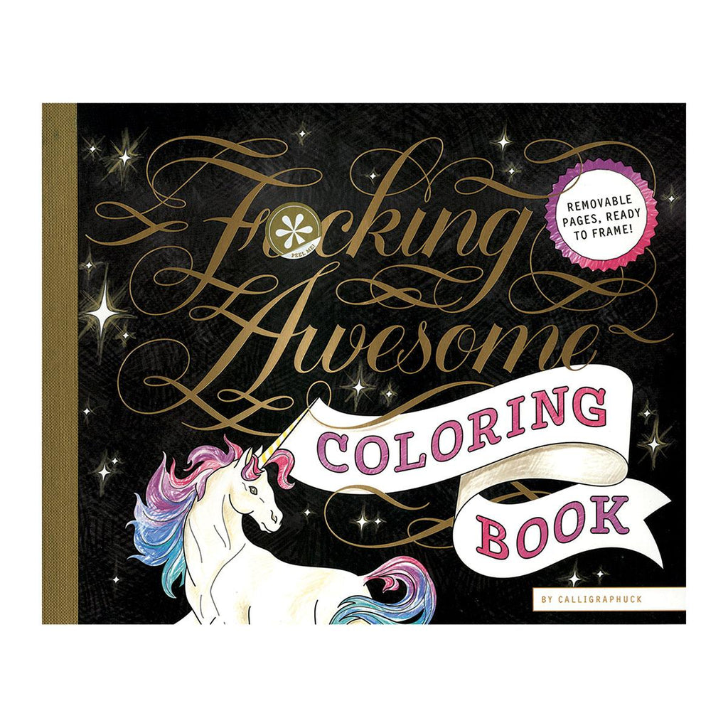 Calligraphuck F*cking Awesome Coloring Book - Casual Toys
