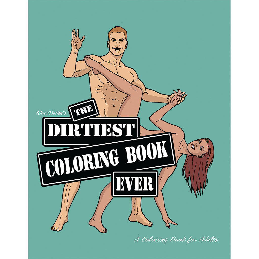 WoodRocket Dirtiest Coloring Book Ever - Casual Toys