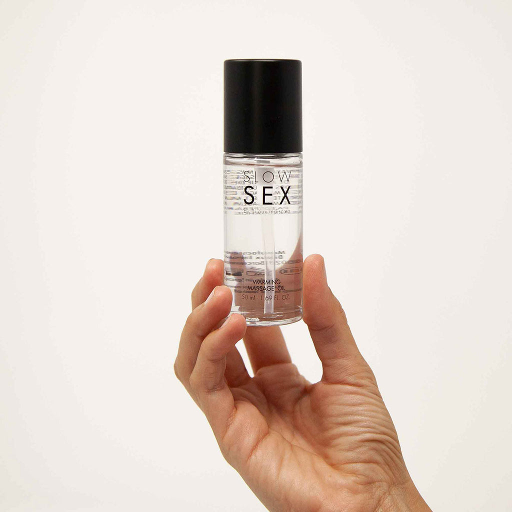 Bijoux Indiscrets Slow Sex Warming Massage Oil 1.69oz - Casual Toys
