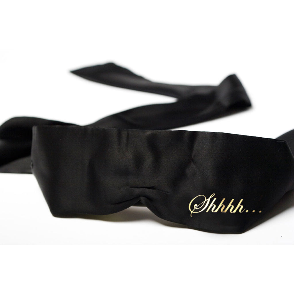 Bijoux Indiscrets Shhh Satin Blindfold - Casual Toys