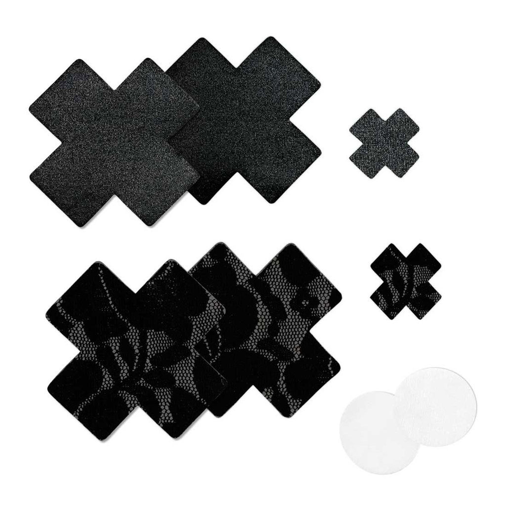 Nippies Basics - Black Crosses - Size B - Casual Toys