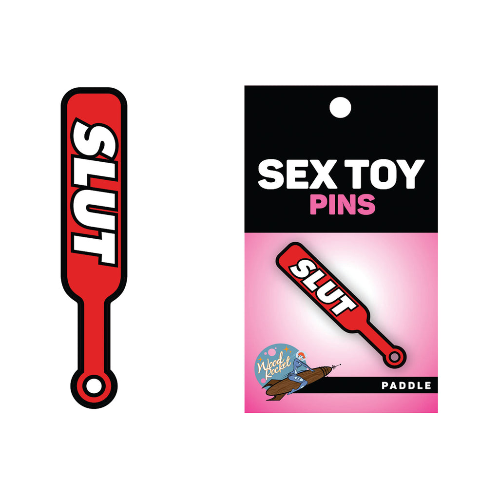 WoodRocket Slut Paddle Pin - Casual Toys