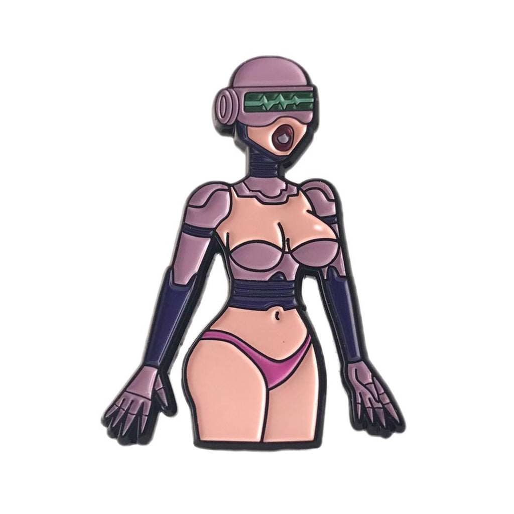 Geeky & Kinky Sex Bot Pin - Casual Toys
