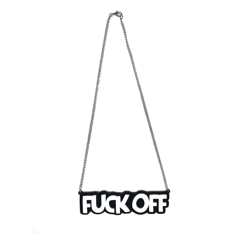 Geeky & Kinky Fuck Off Necklace - Casual Toys