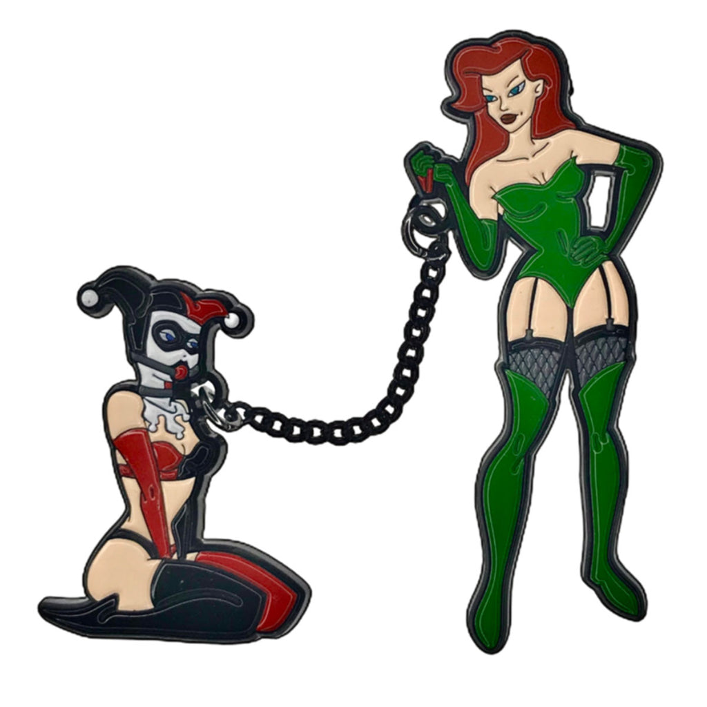 Geeky & Kinky Bad Love Harley & Ivy Duo Pin - Casual Toys