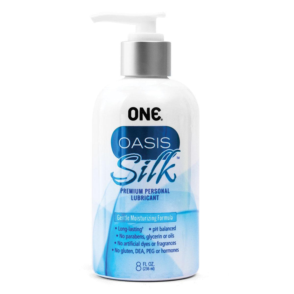 One Oasis Silk Lubricant 8oz. - Casual Toys