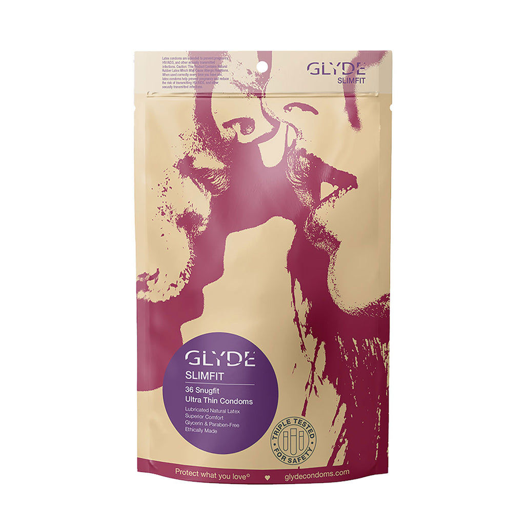 Glyde Slimfit Condoms 36pk - Casual Toys