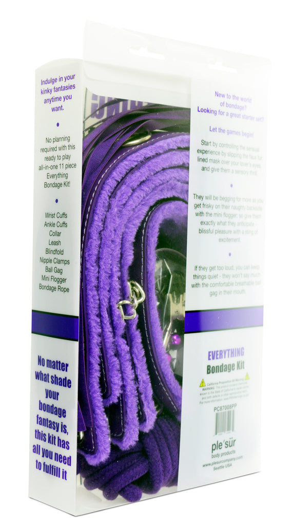 Everything Bondage Kit - Purple - Casual Toys