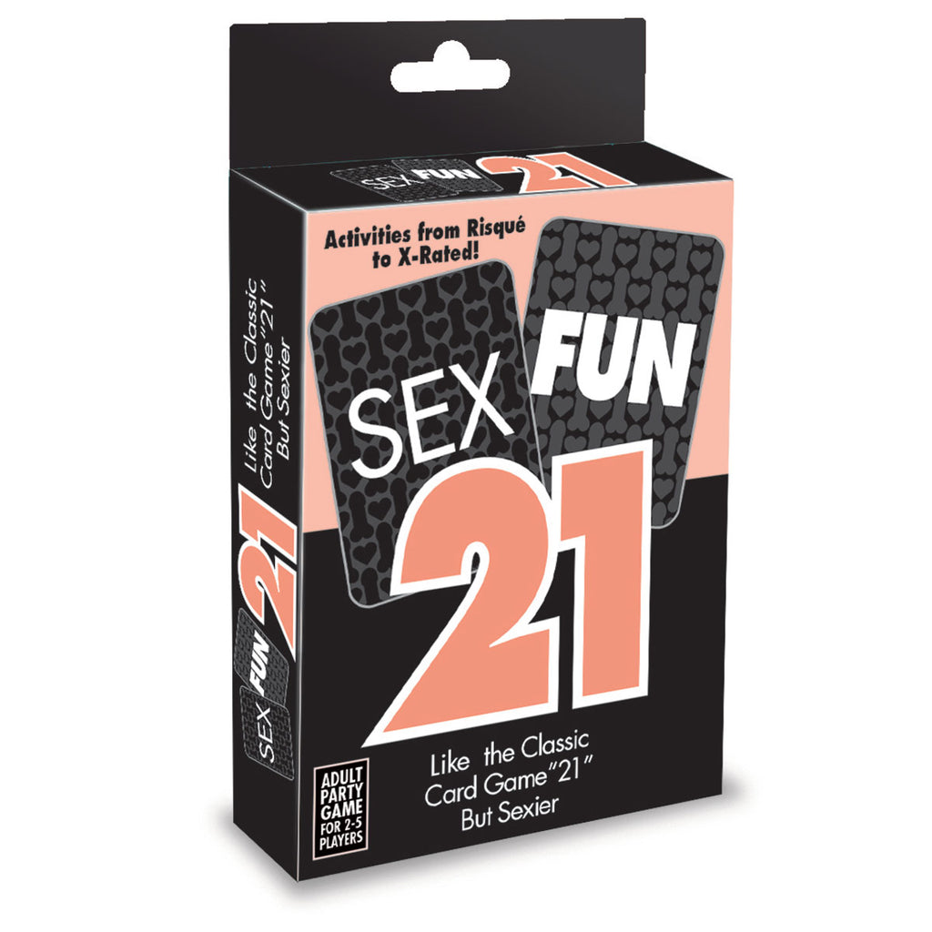 Sex Fun 21 Card Game - Casual Toys