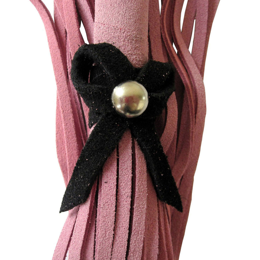 Love Knot Mini Flogger w- Bow - Pink w-Black Bow - Casual Toys