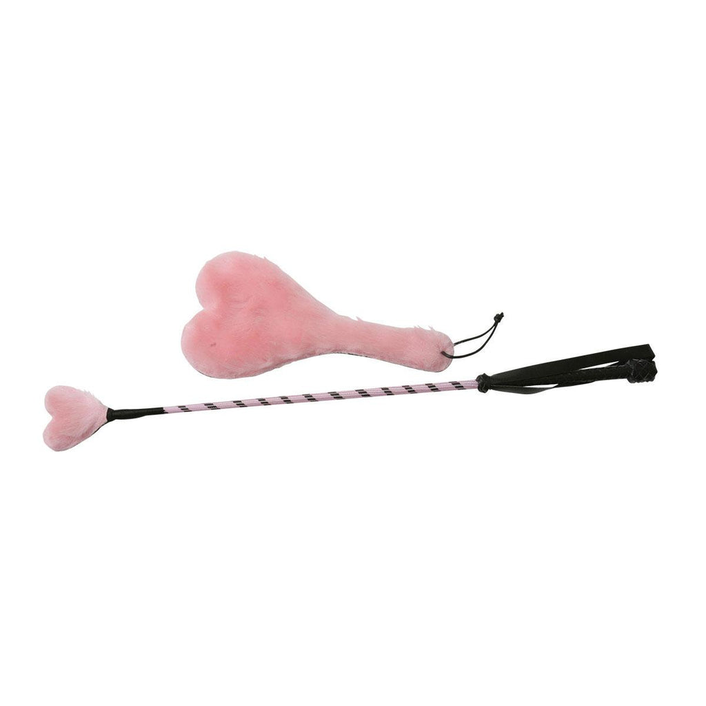 Crop with Heart Fluff Tip - Pink - Casual Toys
