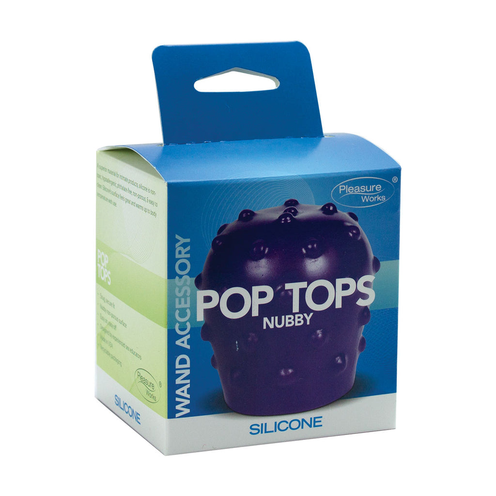 Pop Top Wand Attachment Nubby Purple - Casual Toys