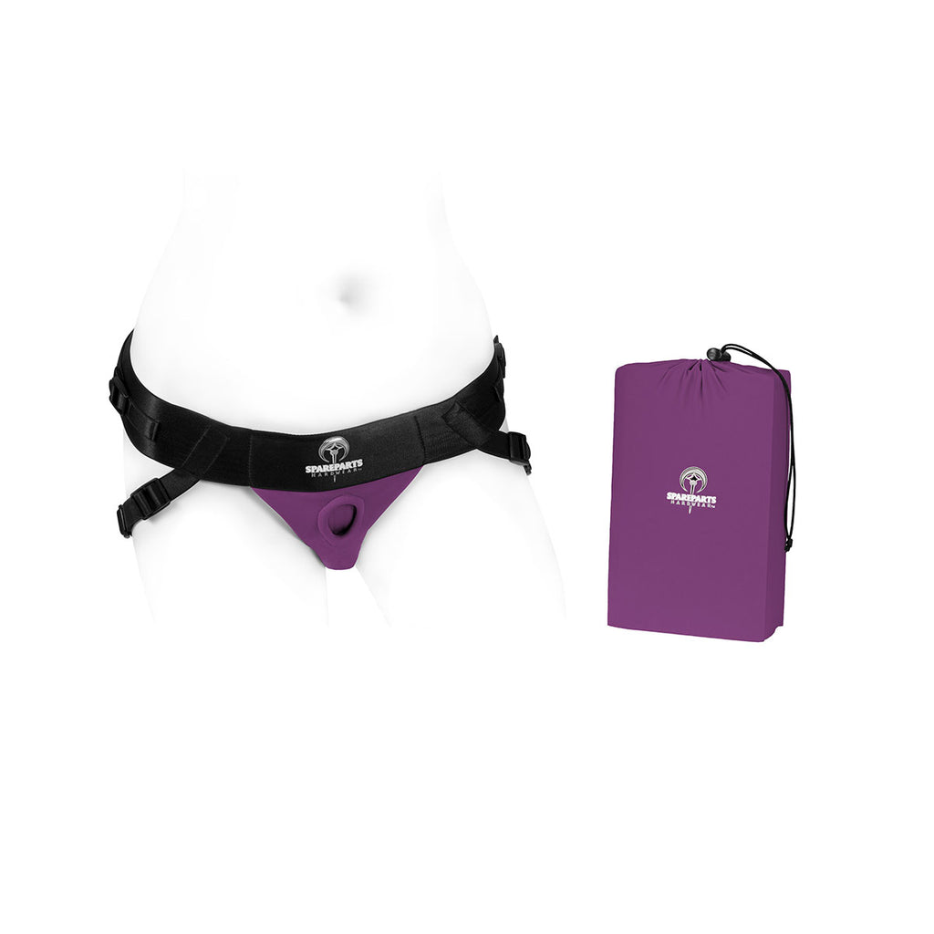 SpareParts Joque Harness - Size B - Purple - Casual Toys