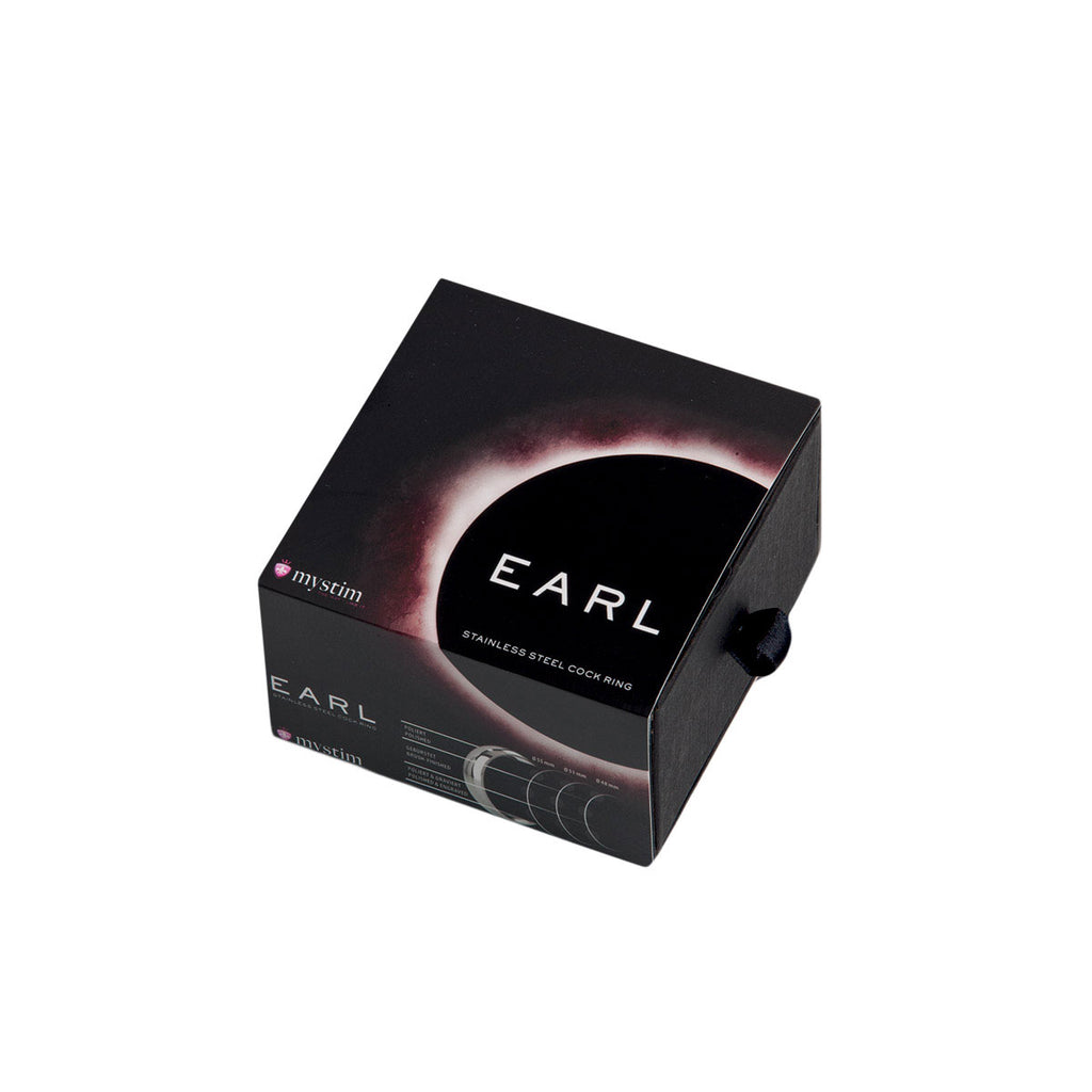 Mystim the Earl - round C-Ring, brushed - 48mm - Casual Toys