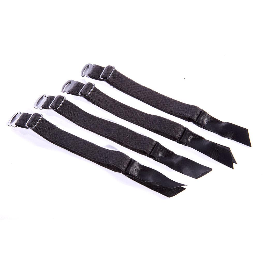 SpareParts Removeable Garter Black (set of 4) - Casual Toys