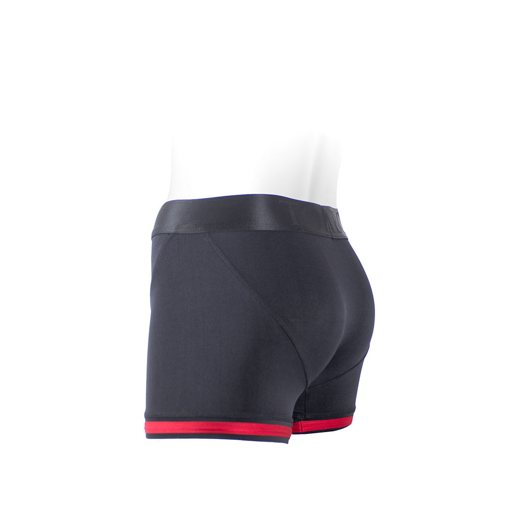 SpareParts Tomboii Blk-Red Nylon - XS - Casual Toys