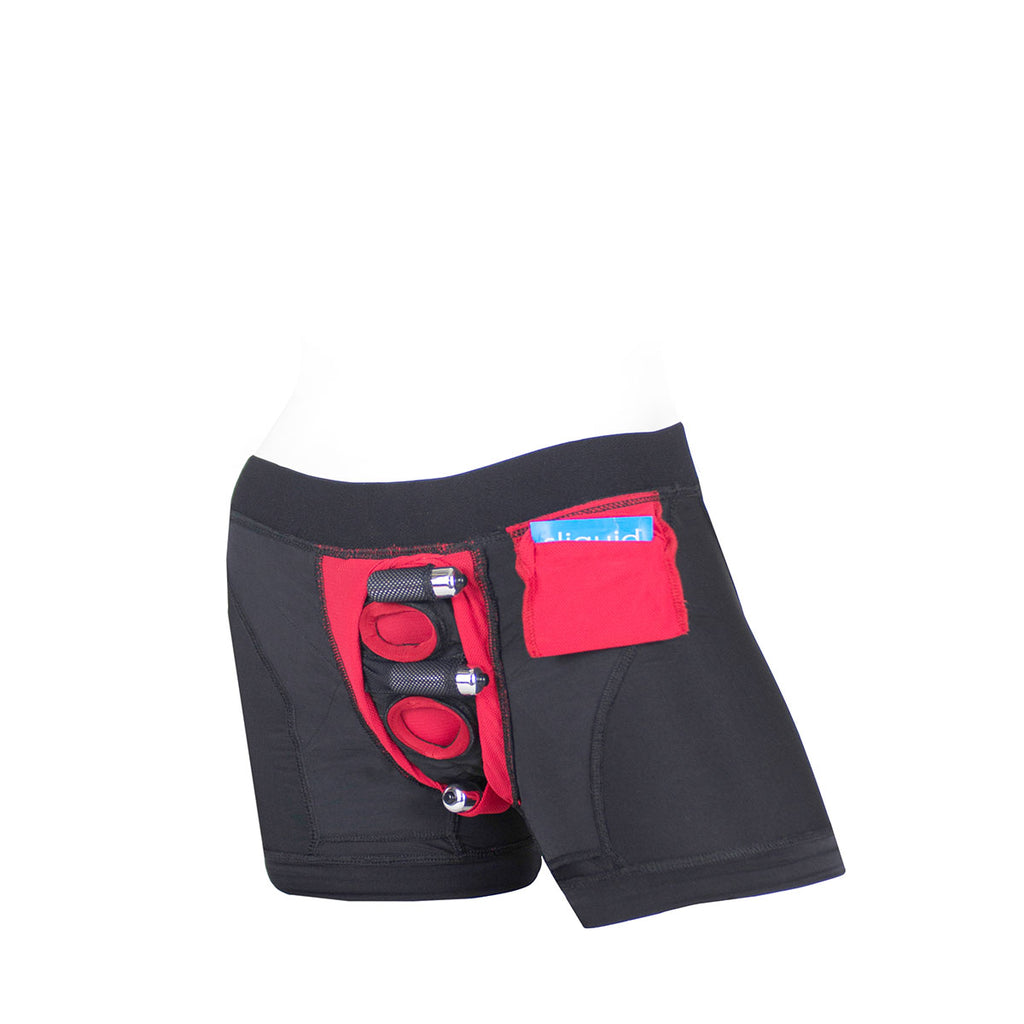 SpareParts Tomboii Blk-Red Nylon - XS - Casual Toys