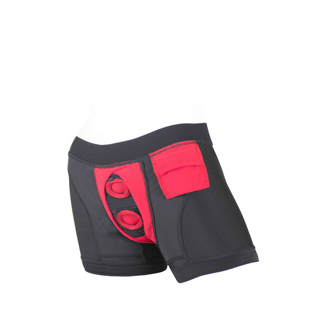 SpareParts Tomboii Blk-Red Nylon - 2X - Casual Toys