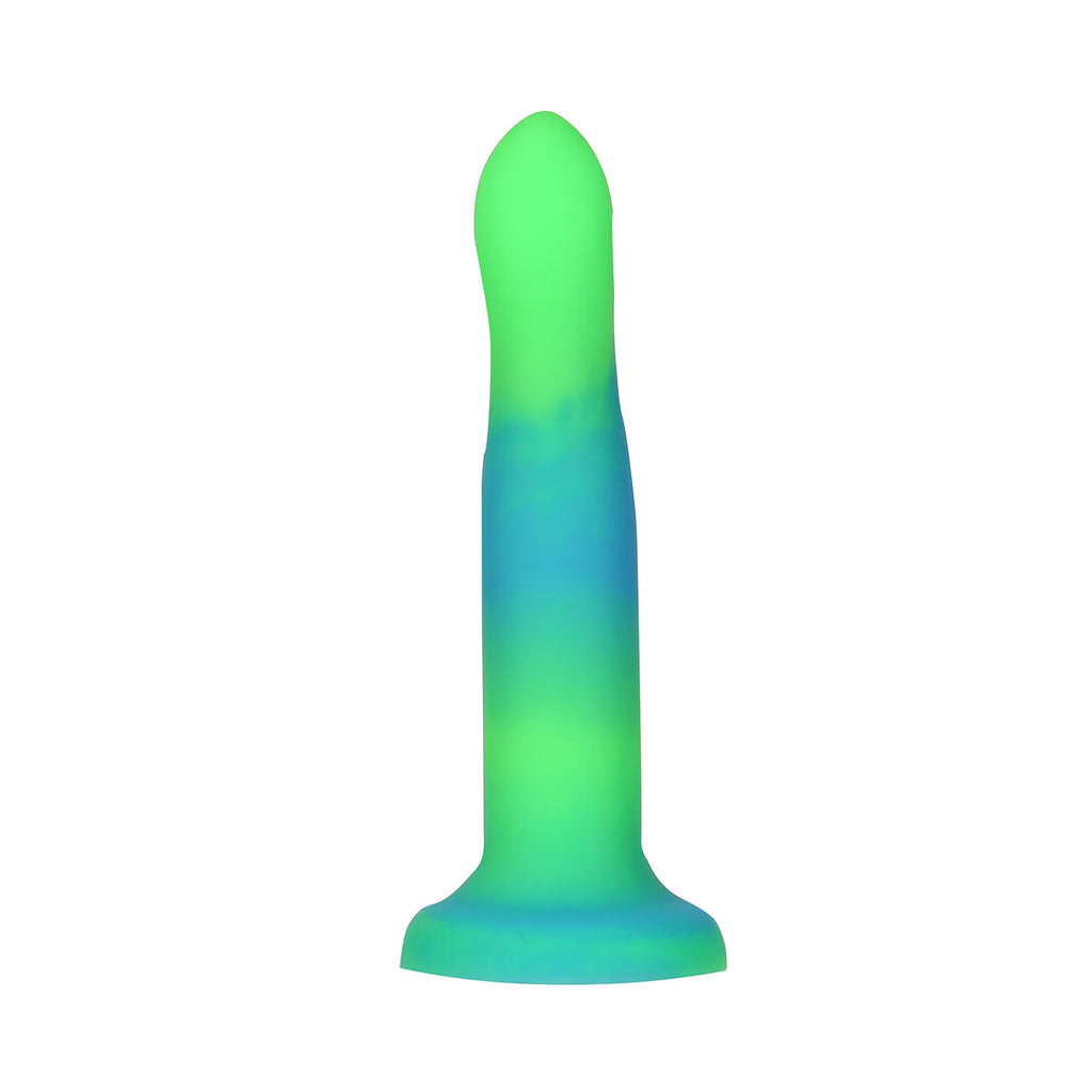 Addiction Glow-in-the-Dark Rave Dil 8" - Green Blue