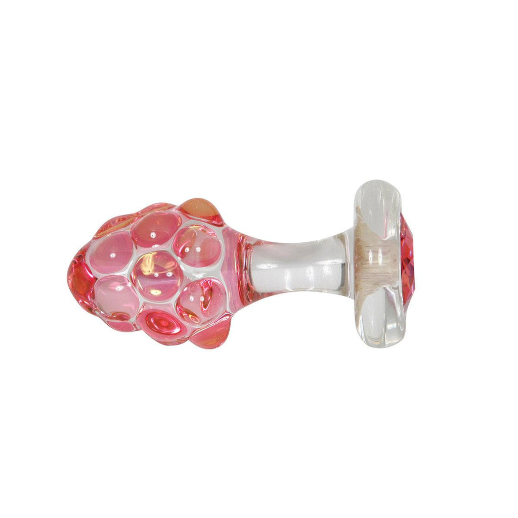 Crystal Delights Pineapple Delight Plug w- Pink Crystal - Casual Toys