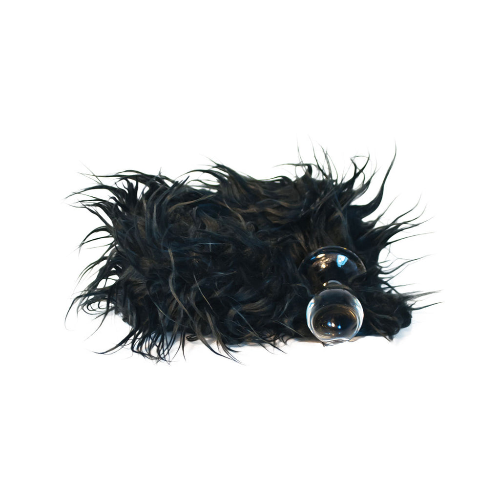 Crystal Delights Minx Tail Plug - Mongolian Black - Casual Toys