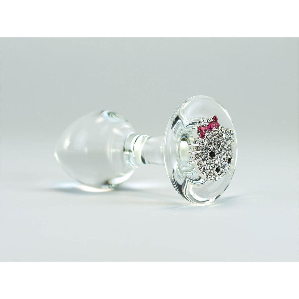 Crystal Delights Kitty Plug - Clear - Casual Toys