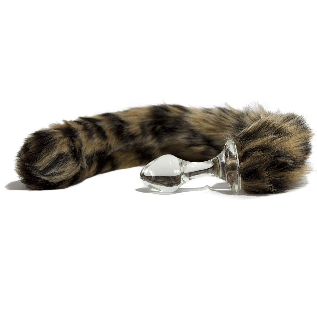 Crystal Delights Minx Tail Plug - Leopard - Casual Toys