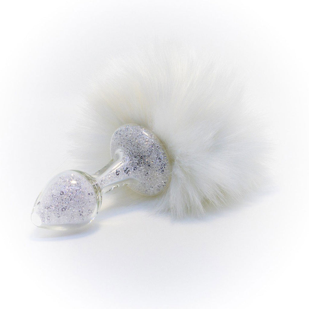 Crystal Delights Magnetic Sparkle Bunny Tail  - White - Casual Toys