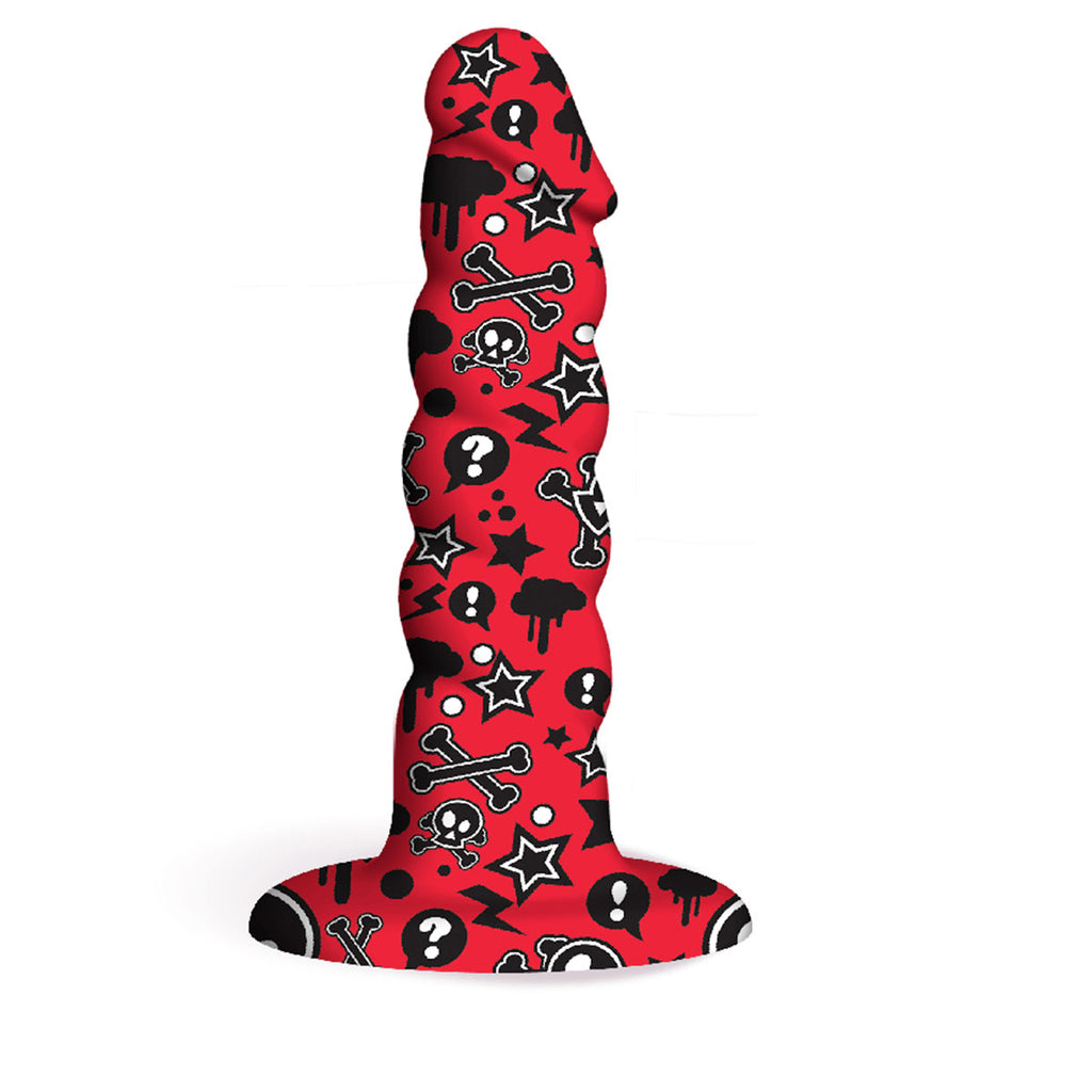 Collage - Goth Girl Twisted Silicone Dil - Casual Toys