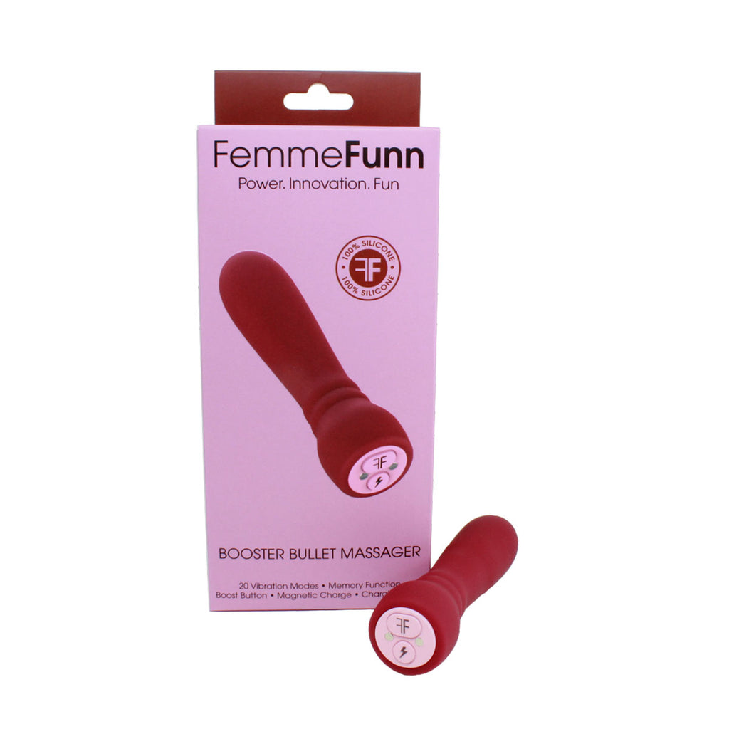 Femme Funn Booster Bullet Maroon - Casual Toys