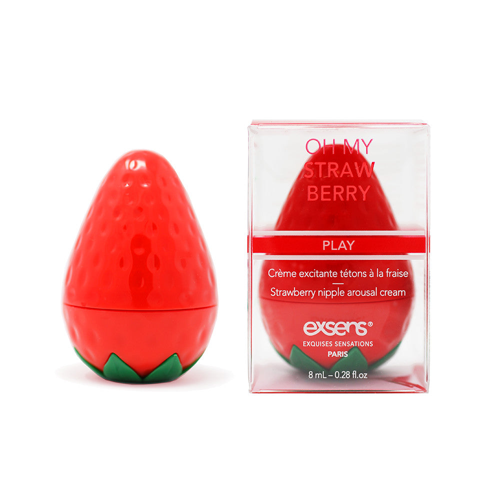 Exsens Oh My Strawberry Nipple Arousal Cream 8ml - Casual Toys