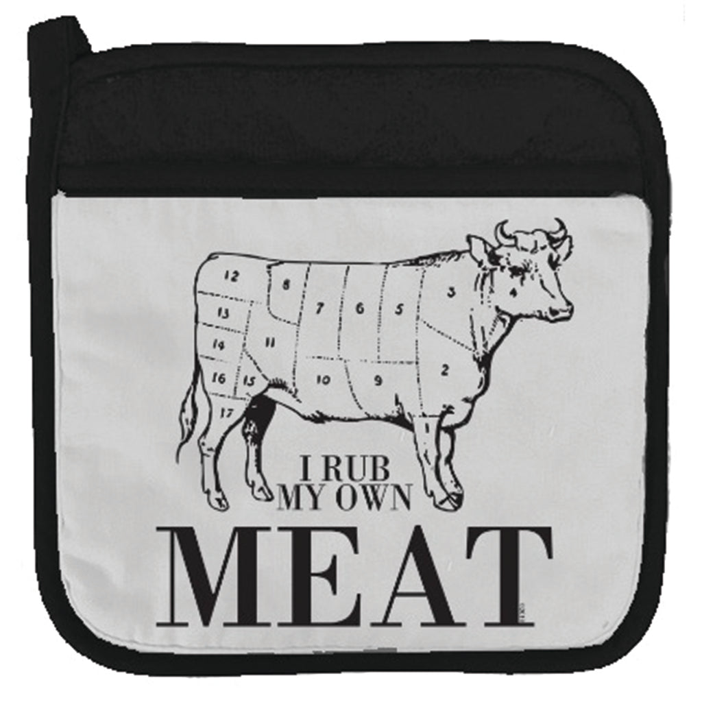 Twisted Wares I Rub My Own Meat Potholder - Casual Toys