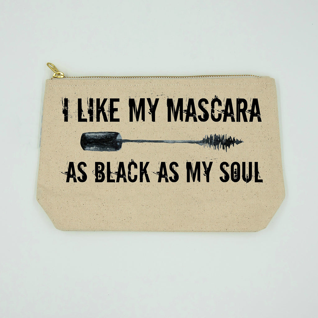 Twisted Wares I Like My Mascara as Black as Soul Bitch Bag - Casual Toys
