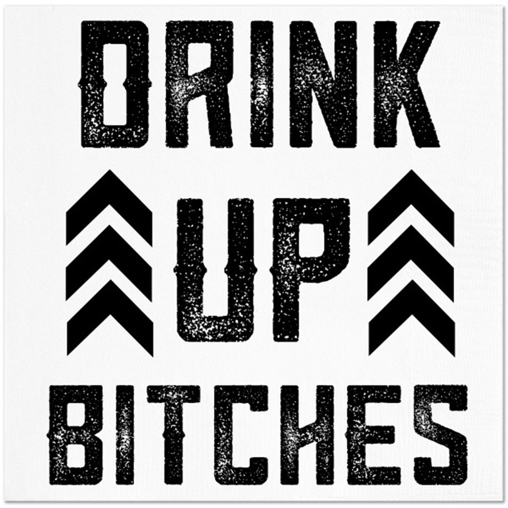Twisted Wares Drink Up Bitches Napkins - Casual Toys