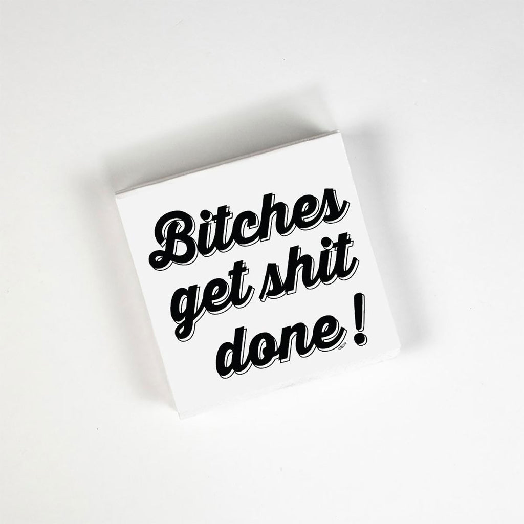 Twisted Wares Bitches Get Shit Done Napkins - Casual Toys