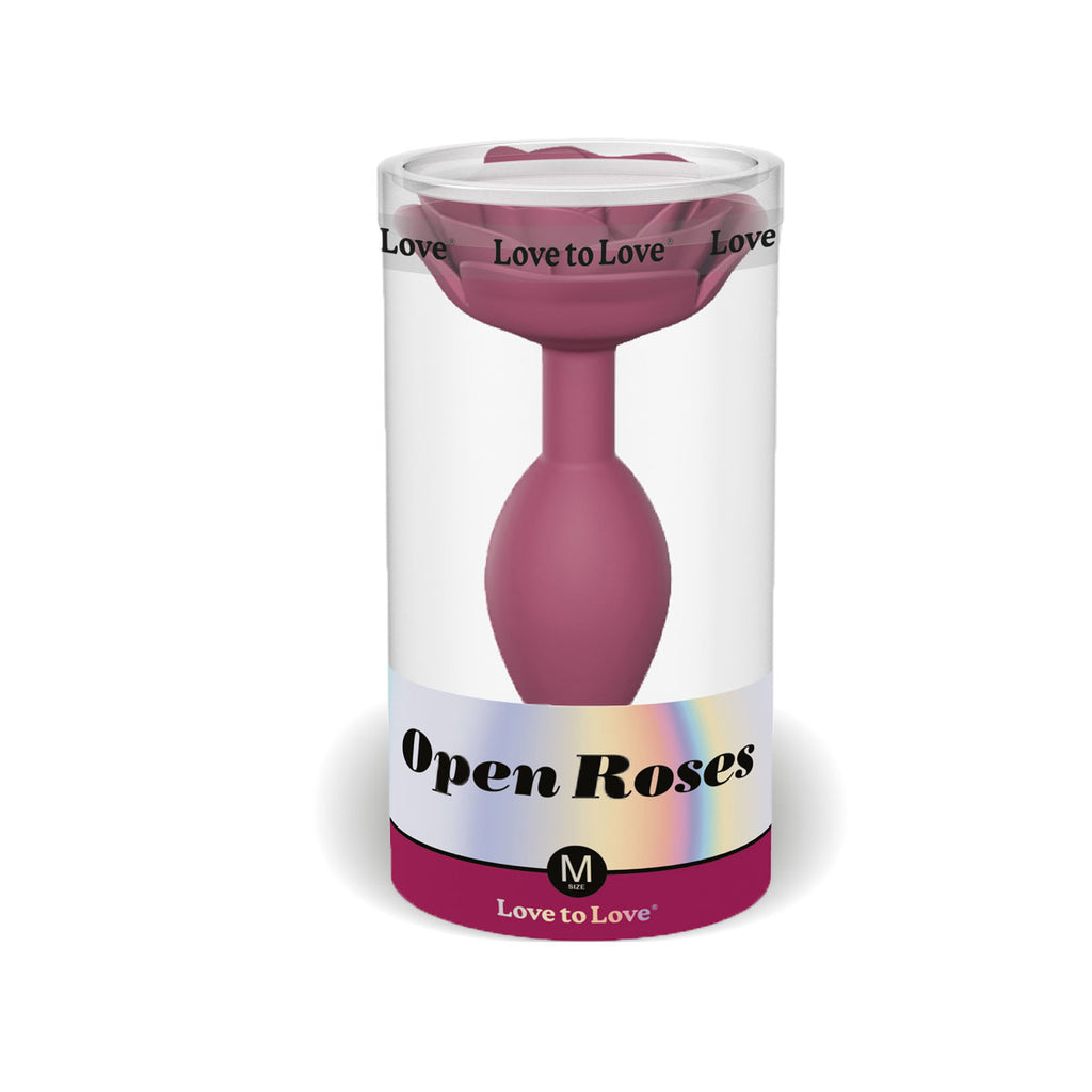Open Roses by Love to Love Plug Medium - Plum Star - Casual Toys
