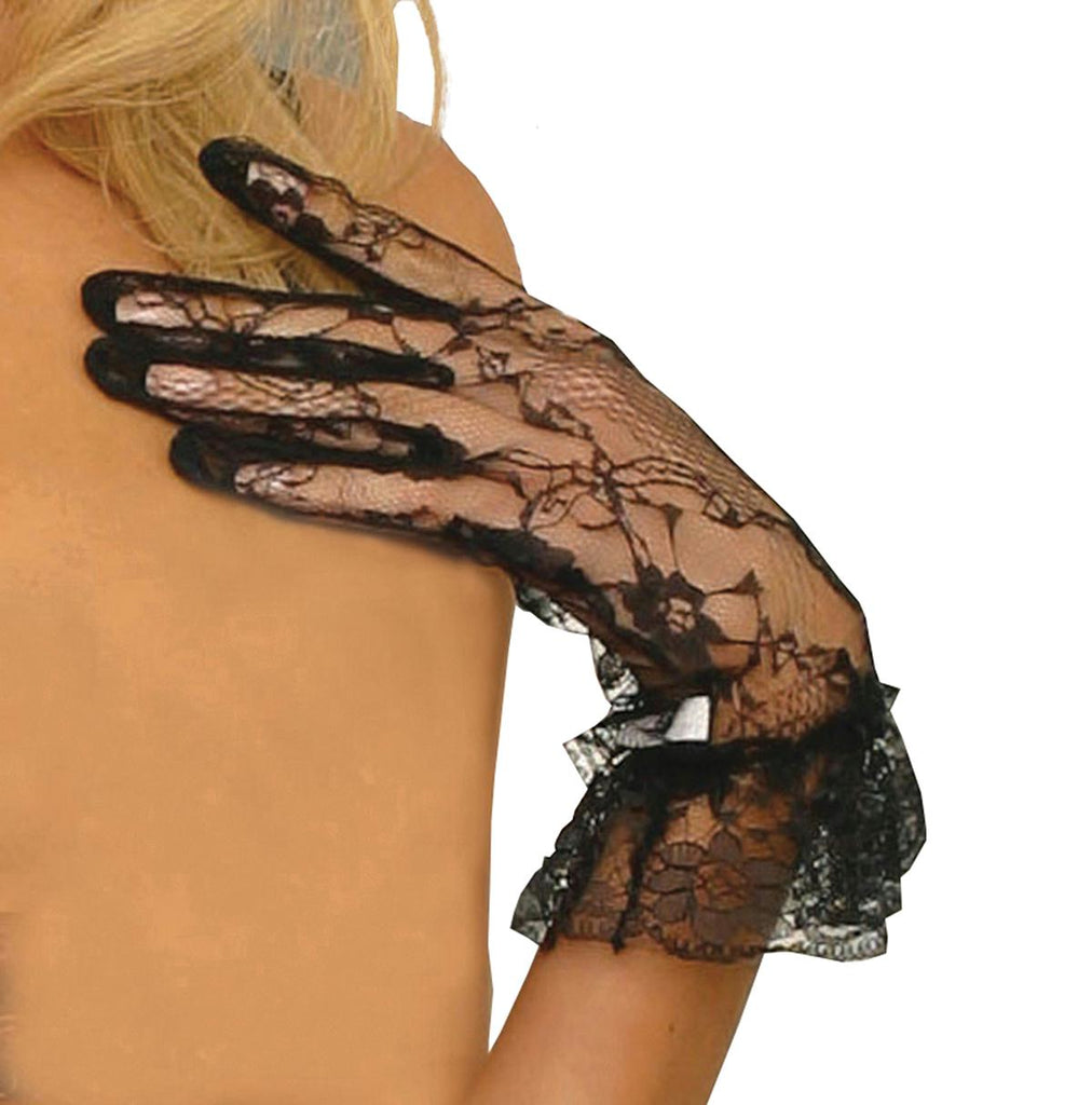 Wrist Length Lace Gloves - Casual Toys