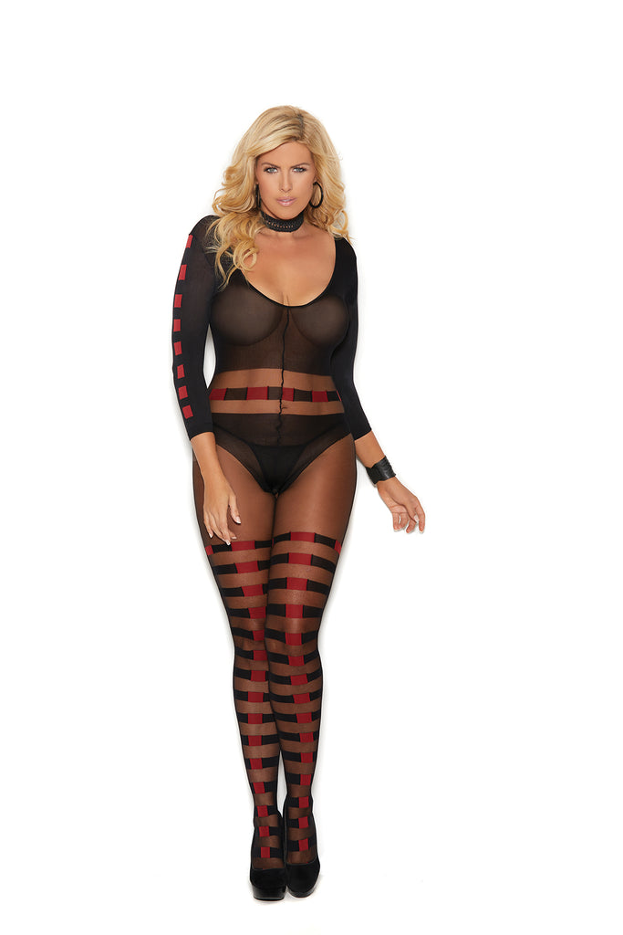 Long Sleeve Bodystocking - Casual Toys