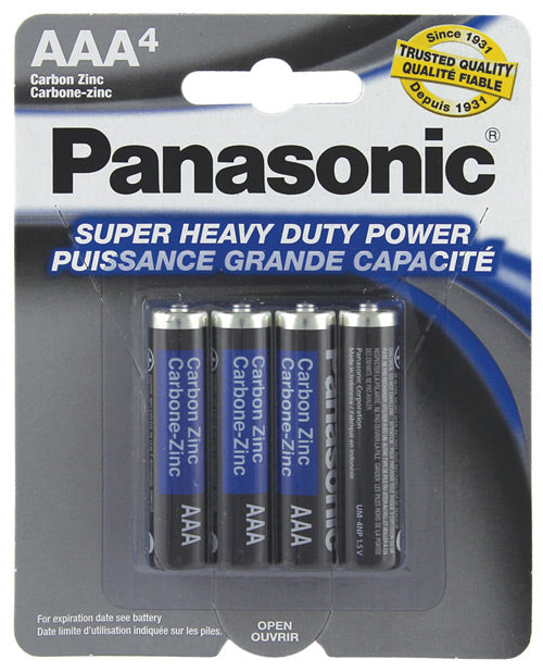 Panasonic Super Heavy Duty Battery Aaa - Pack Of 4 - Casual Toys