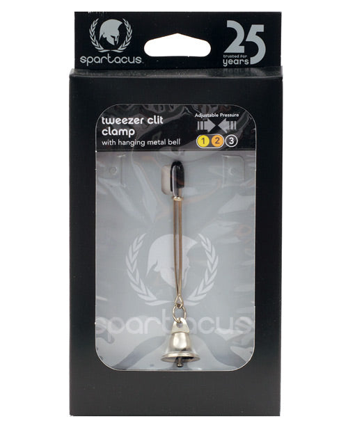 Spartacus Adjustable Tweezer Bell Clit Clamp - Casual Toys
