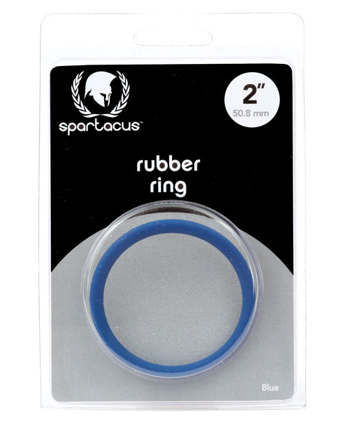 "Spartacus 2"" Rubber Cock Ring" - Casual Toys