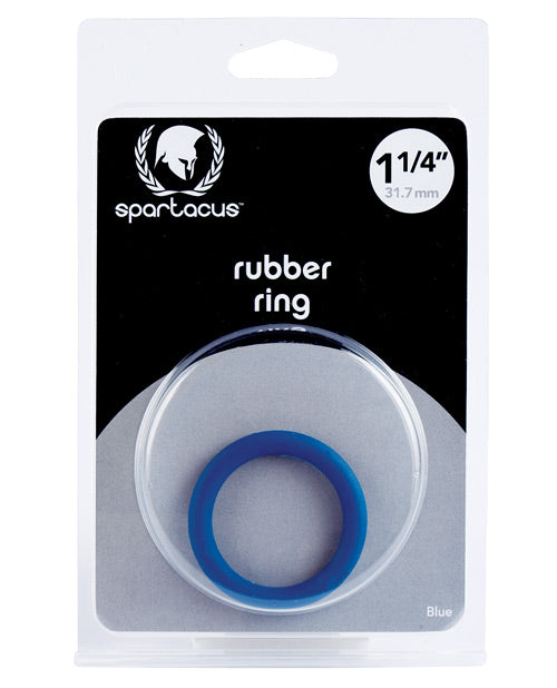 "Spartacus 1.25"" Rubber Cock Ring" - Casual Toys