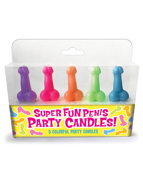 Super Fun Party Candles  - Set Of 5 - Casual Toys