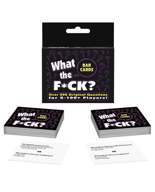 What The Fuck? Bar Cards - Casual Toys