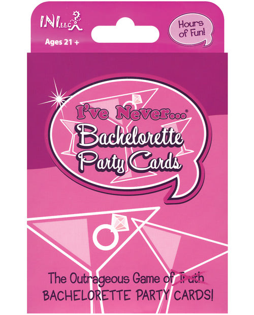 I've Never Bachelorette Party Cards - Casual Toys
