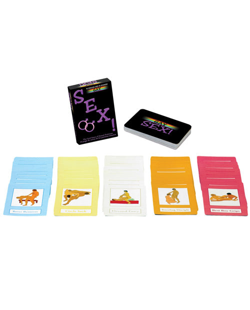 Gay Sex Card Game - Bilingual - Casual Toys