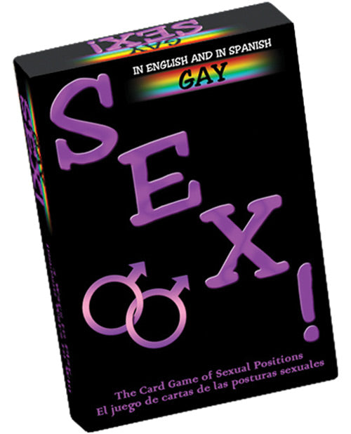 Gay Sex Card Game - Bilingual - Casual Toys