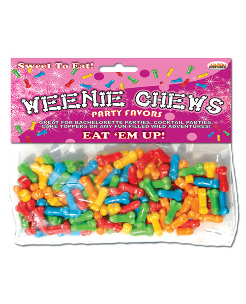 Weenie Chews Candies - Asst. Flavors Bag Of 125 - Casual Toys