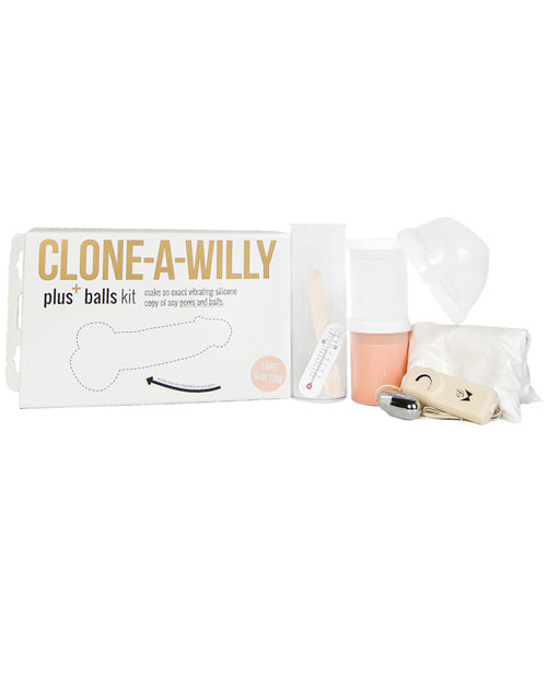 Clone-a-willy Plus+ Balls Kit - Light Tone